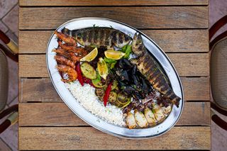 Riblja plata za 2 osobe 1 kg