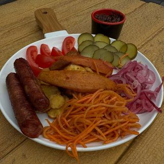 Фірмовий запечений батат з пастернаком