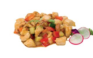 167. Pollo con mandorle