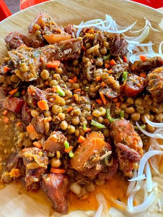 Porc Sauté Au Petit Pois