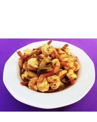 89. Gambas Szechuan (Picante)