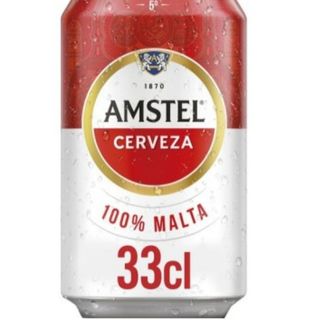 Cerveza amstel 