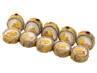 Roll tempura z krewetkami i mango (10 szt) (340g)