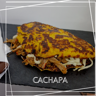 Cachapa Con Pollo