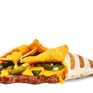 Plant-Based Cheesy Nachos Wrap