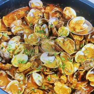 Almejas a la marinera