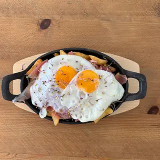 Ovos Rotos com Presunto 