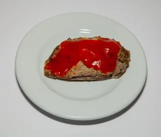 Berenjena rellena de carne picada