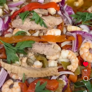 Pimientos asado con langostino 300 gramos Sin gluten