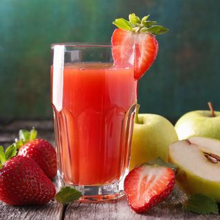 Zumo de fruta natural