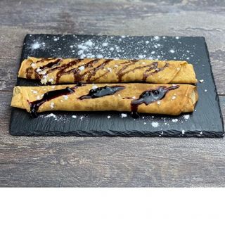 Clatite mixte (visine, Nutella)