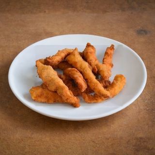 Lagrimitas de pollo con patatas