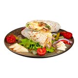 ქათმის შაურმა ყველი სულგუნით პატარა