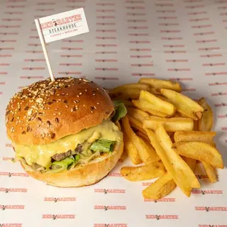 California Burger + Patatas