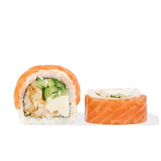 Філадельфія з смаженою креветкою