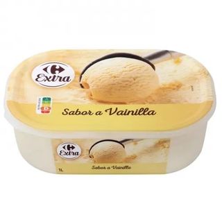 Helado De Vainilla Carrefour 480 Gr.