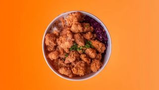 .POPCORN CHICKEN z sosem musztardowo - miodowym