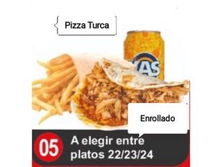 Menú Lahmacun Solo Carne