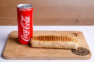 Rich tortilla i Coca-Cola 0.25l