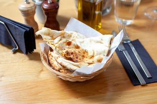 Naan cu branza