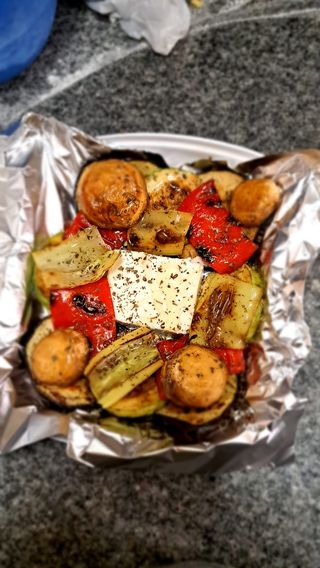 Grilovano povrće sa feta sirom 400 gr