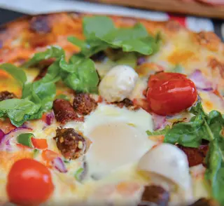 Pizza Tunisienne