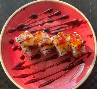 Grilled Lachs Uramaki