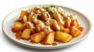 Patatas rústicas bravioli