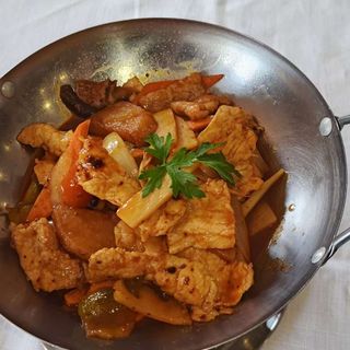 307 Pollo in scodella di fuoco