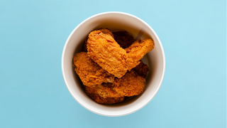 Голяма кофа панирани крилца