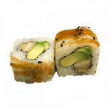 126. Uramaki California tempura pollo (8 uds.)