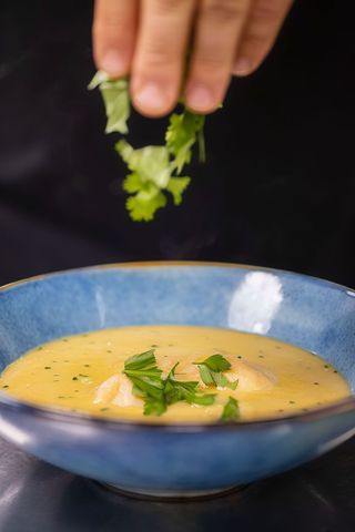 Ravioles Caseros De Salmón Y Calabaza