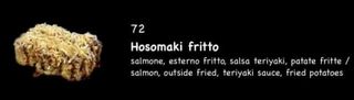 Hosomaki fritto - 6 pezzi