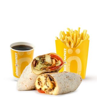 Комбо меню шаурма Максі Чікен