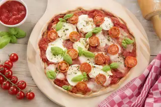 Pizza caprese
