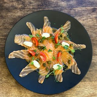 Карпаччо з лосося (180гр)