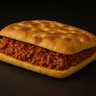 Focaccia alla bolognese loca 