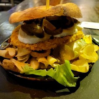 Chicken Cornflake burger