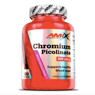 Amix Chromium Picolinate 200 Mcg 100 Caps 