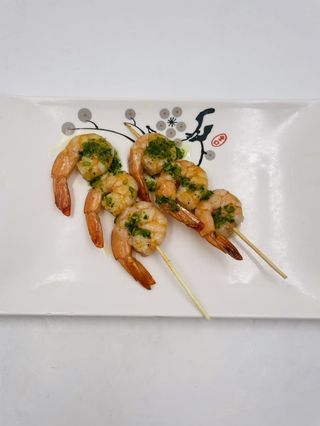 58. Yakitori De Gamba (3 Uds.)