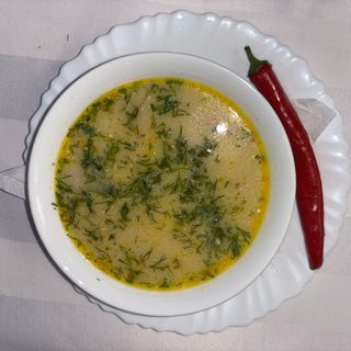 Ciorbă a la grec de pui