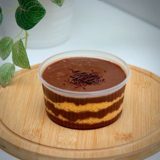 Bolo pote cenoura com chocolate