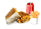 Tacos Maison + Frites + Coca-Cola Original  33cl Canette