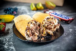 Snickers pancake