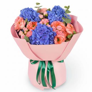 Букет"Коралова мрія"