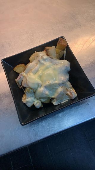 Patate al forno, speck e scamorza