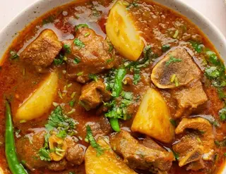 Lamb aloo