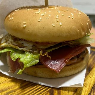 Бургер з хамоном