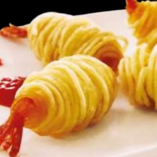 Tapa De Gambas En Nido De Patata (6 Uds.)