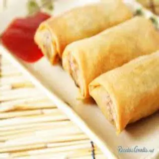 167. Rollito De Jamón Y Queso